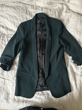 Oversized Green Blazer